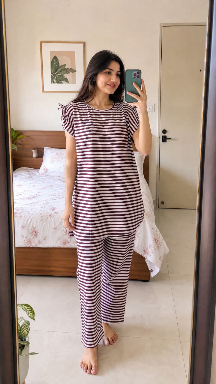 Cotton Tshirt and Pant Set