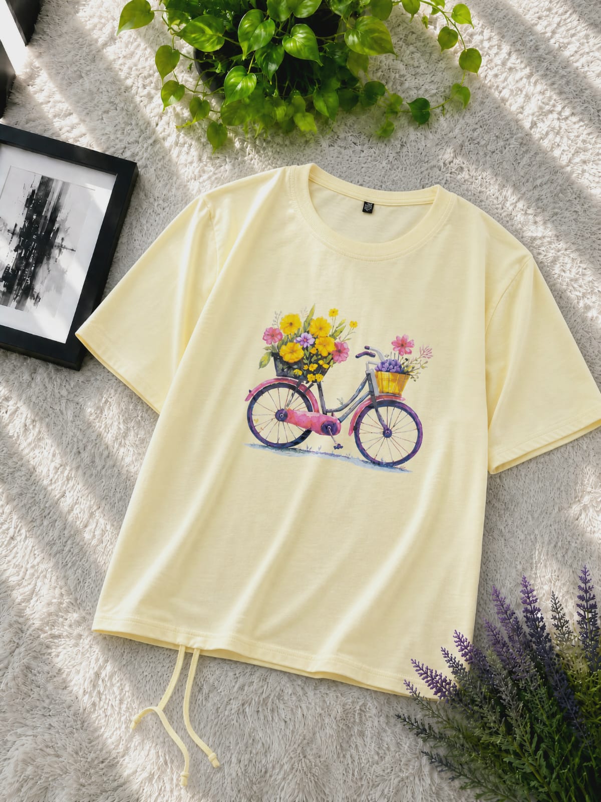 Stylish Ladies Drop Shoulder Tshirt