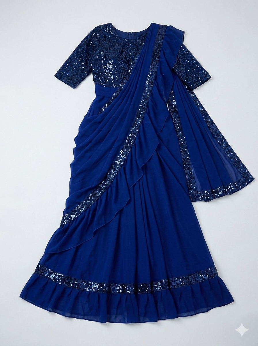 Readymade Sharee With Blouse Piece